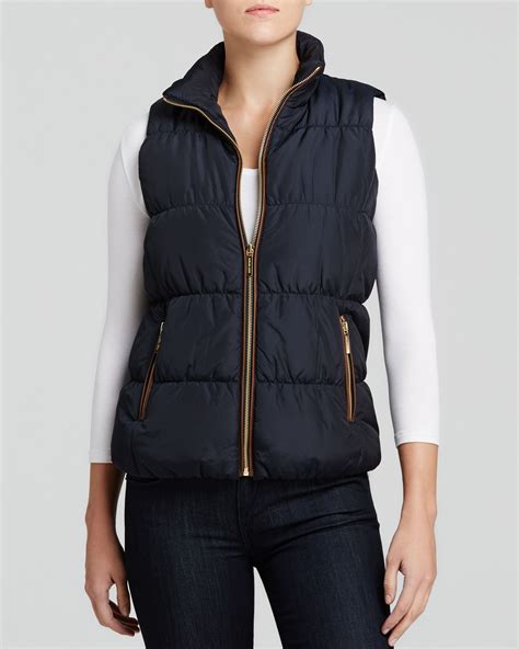 michael kors quilted nylon vest|michael kors quilted puffer vest.